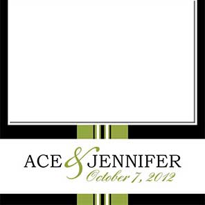 Wedding Classic Stripes 1 2x6 4 Photos