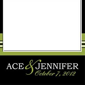 Wedding Classic Stripes 3 2x6 4 Photos