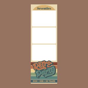 Party Retro Rainbow 2x6 3 Photos
