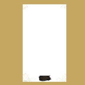 Birthday Black n Gold 360 Vertical Design