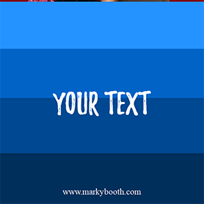 Birthday Cool in Blue 2x6 3 Photos